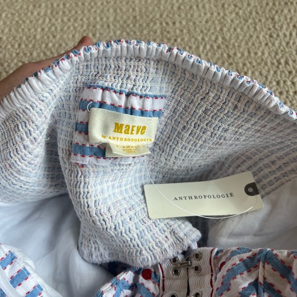 Anthropologie strapless midi dress - Picture 4 of 6